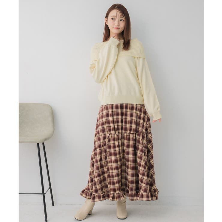 オフショルニット | RETRO GIRL | 詳細画像2 