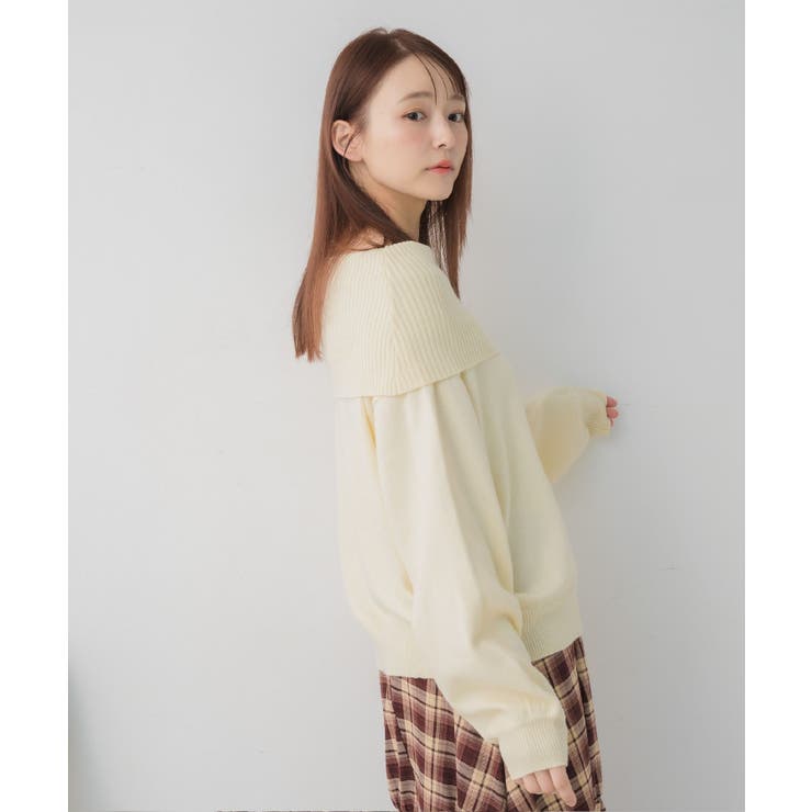 オフショルニット | RETRO GIRL | 詳細画像7 