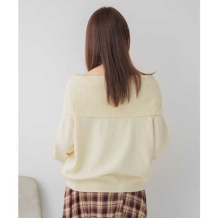 オフショルニット | RETRO GIRL | 詳細画像8 