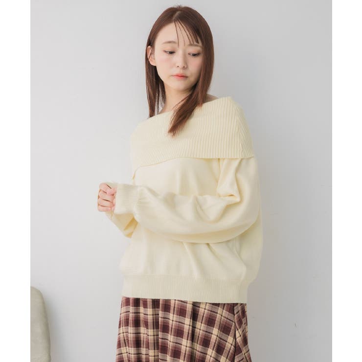 オフショルニット | RETRO GIRL | 詳細画像9 