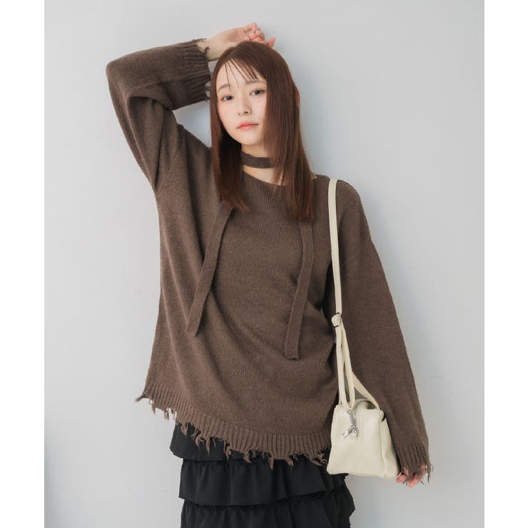 タイ付きチュニックNT | RETRO GIRL | 詳細画像24 