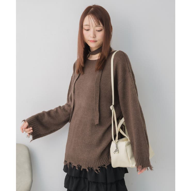 タイ付きチュニックNT | RETRO GIRL | 詳細画像25 