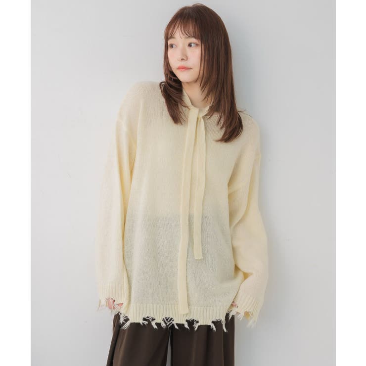 タイ付きチュニックNT | RETRO GIRL | 詳細画像6 