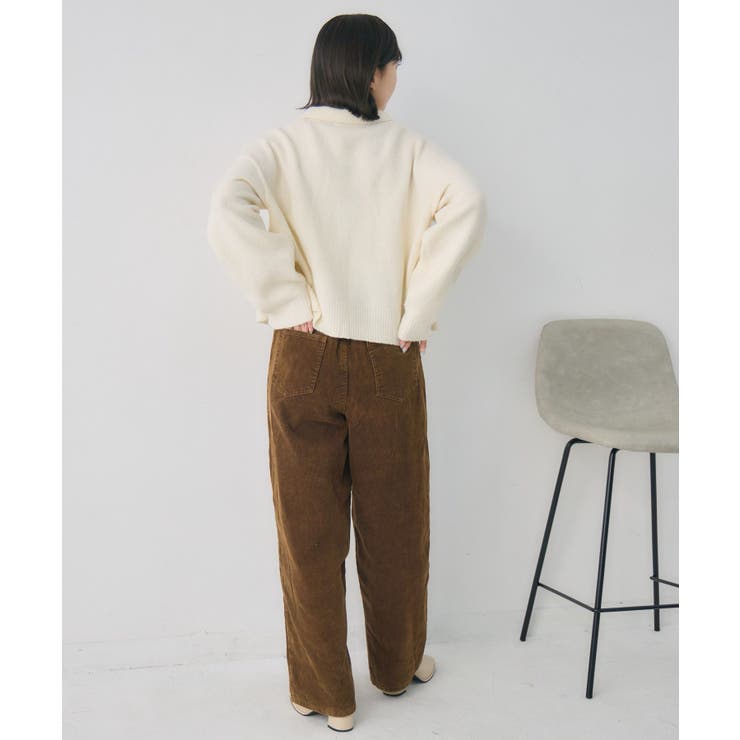 ダブルボタン襟付きカーデ | RETRO GIRL | 詳細画像15 