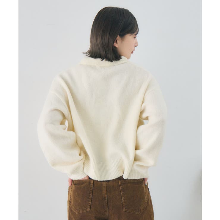 ダブルボタン襟付きカーデ | RETRO GIRL | 詳細画像20 