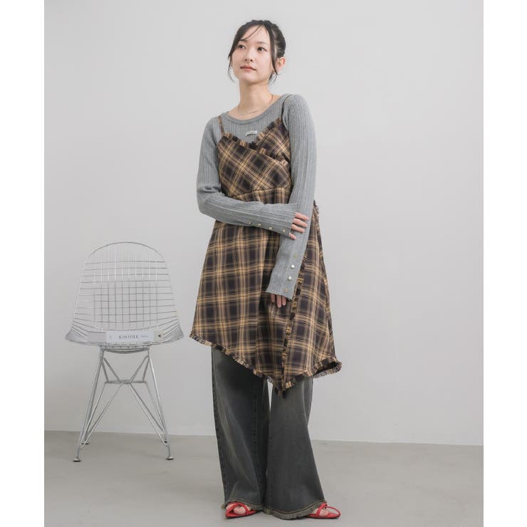 フリンジキャミOP | RETRO GIRL | 詳細画像2 