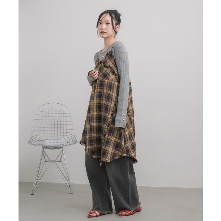 フリンジキャミOP | RETRO GIRL | 詳細画像5 