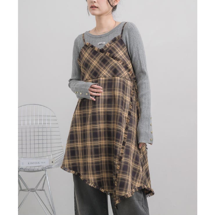 BRN0 | フリンジキャミOP | RETRO GIRL