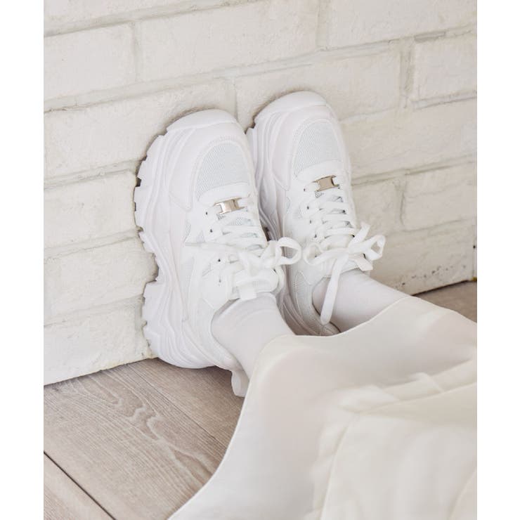 WHT2 | ダッドスニーカー | RETRO GIRL