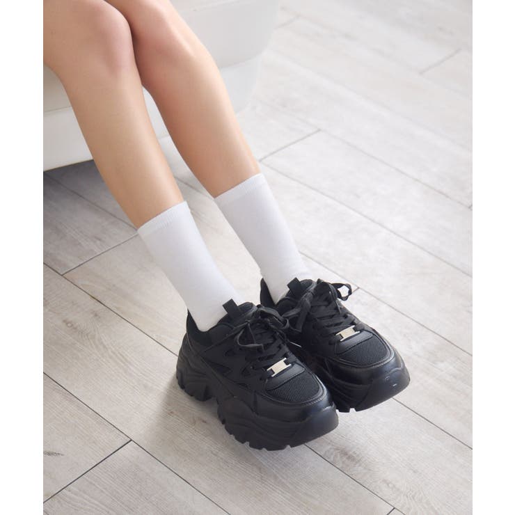 BLK1 | ダッドスニーカー | RETRO GIRL