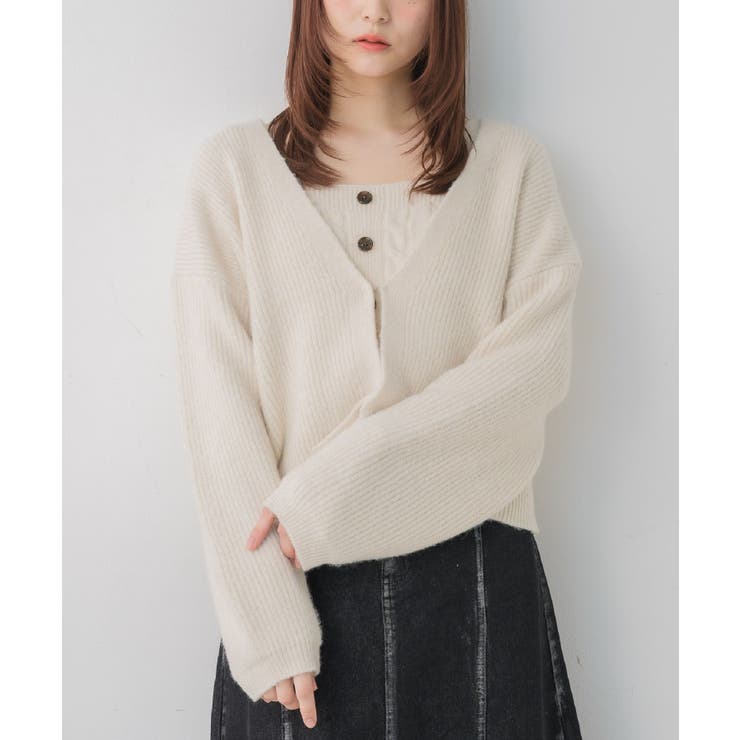 WHT4 | 【セットアイテム】ケーブルNTアンサンブル | RETRO GIRL