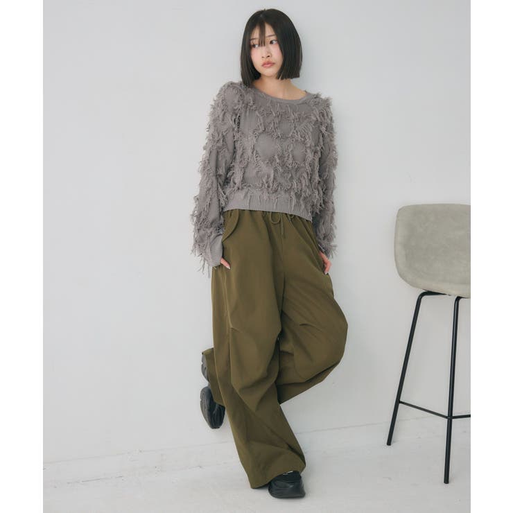 【新色追加】柄編みフリンジNT | RETRO GIRL | 詳細画像16 