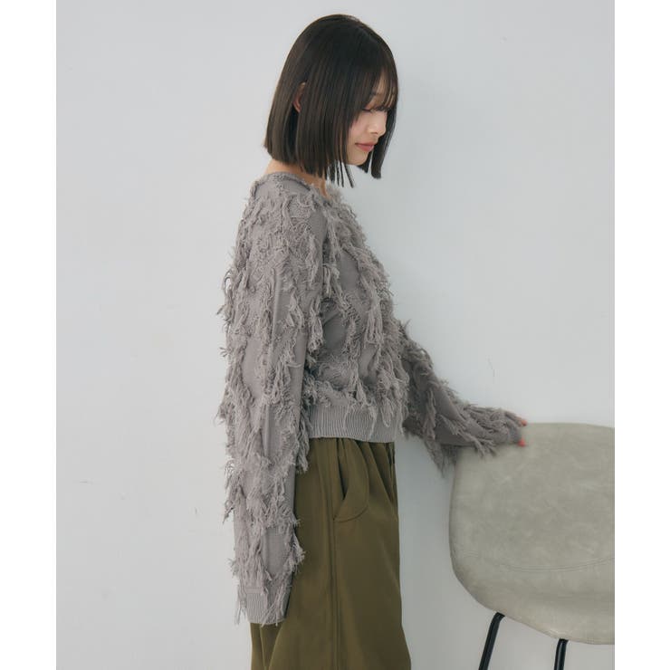 【新色追加】柄編みフリンジNT | RETRO GIRL | 詳細画像23 