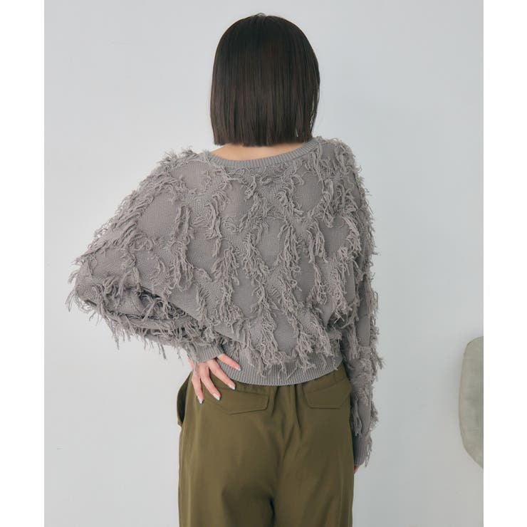 【新色追加】柄編みフリンジNT | RETRO GIRL | 詳細画像24 