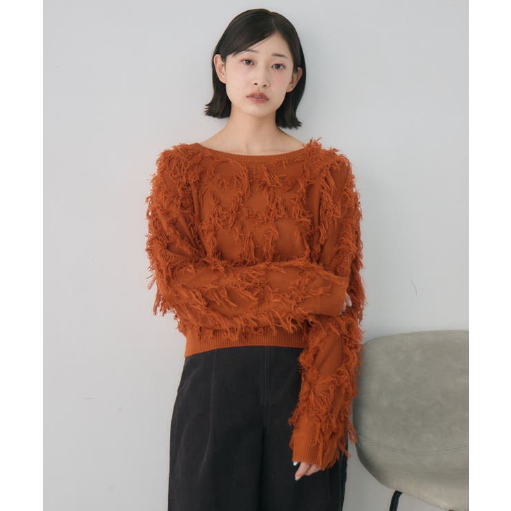 【新色追加】柄編みフリンジNT | RETRO GIRL | 詳細画像32 