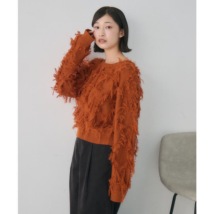 【新色追加】柄編みフリンジNT | RETRO GIRL | 詳細画像35 