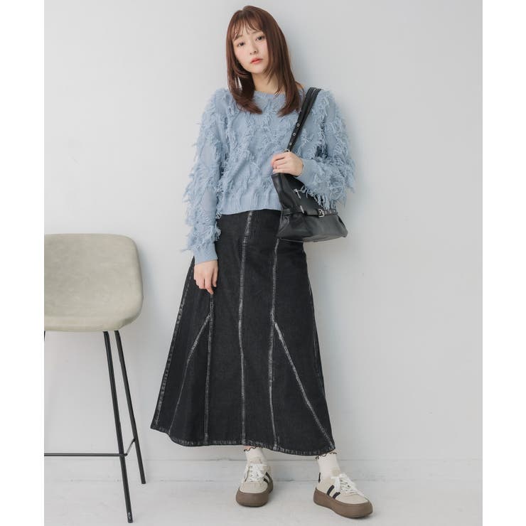 【新色追加】柄編みフリンジNT | RETRO GIRL | 詳細画像37 