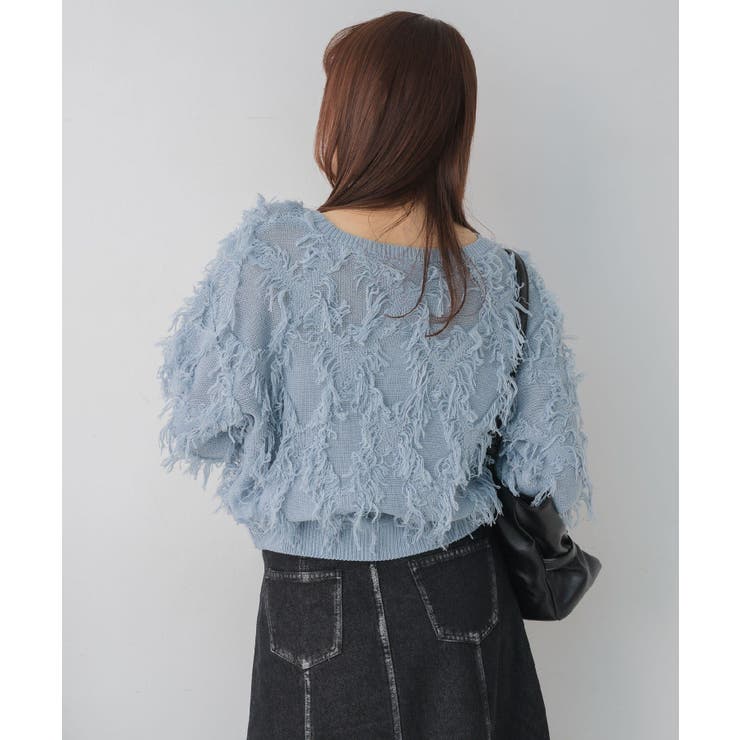 【新色追加】柄編みフリンジNT | RETRO GIRL | 詳細画像43 