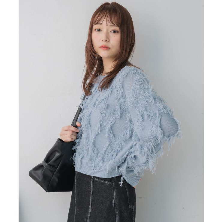 【新色追加】柄編みフリンジNT | RETRO GIRL | 詳細画像44 