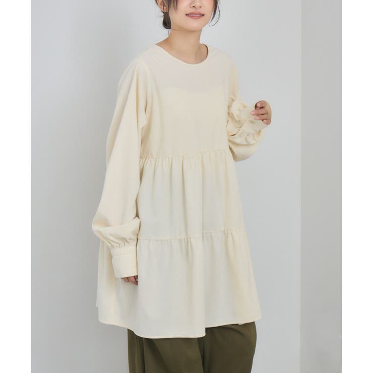 WHT4 | ティアードチュニックOP | RETRO GIRL