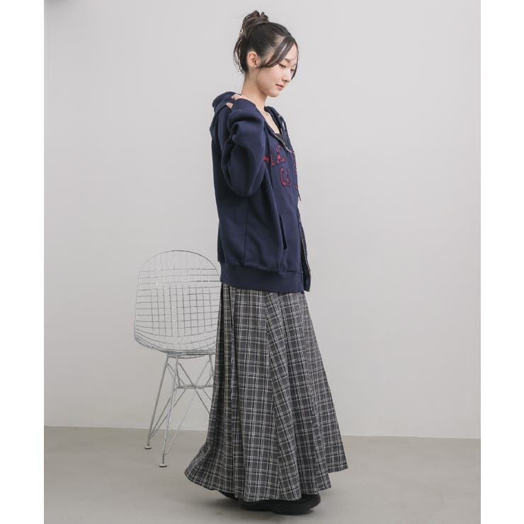 チェックプリーツロングSK | RETRO GIRL | 詳細画像11 