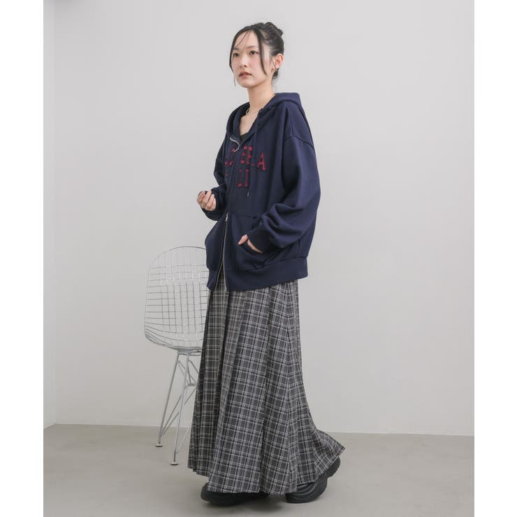 チェックプリーツロングSK | RETRO GIRL | 詳細画像13 