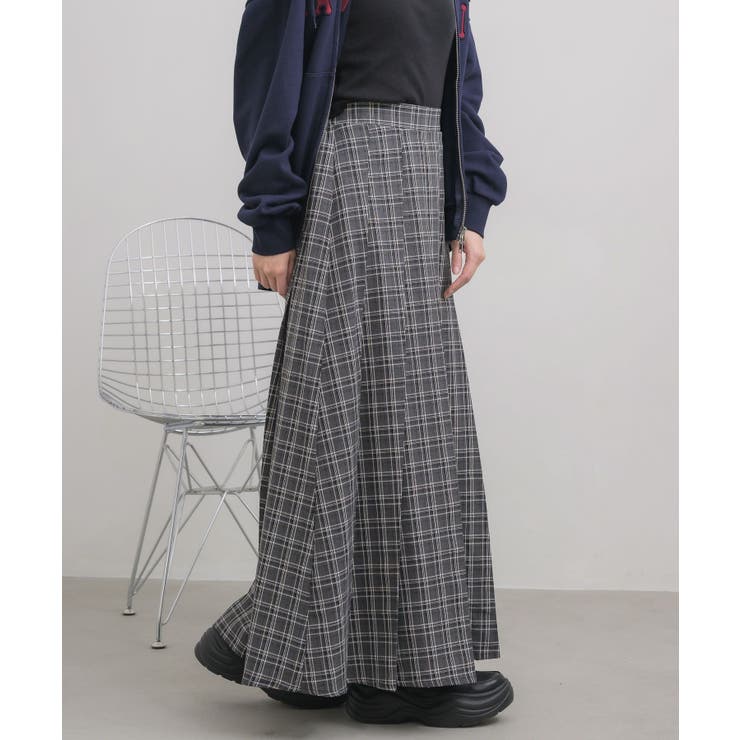 チェックプリーツロングSK | RETRO GIRL | 詳細画像15 
