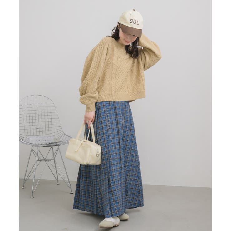 チェックプリーツロングSK | RETRO GIRL | 詳細画像21 