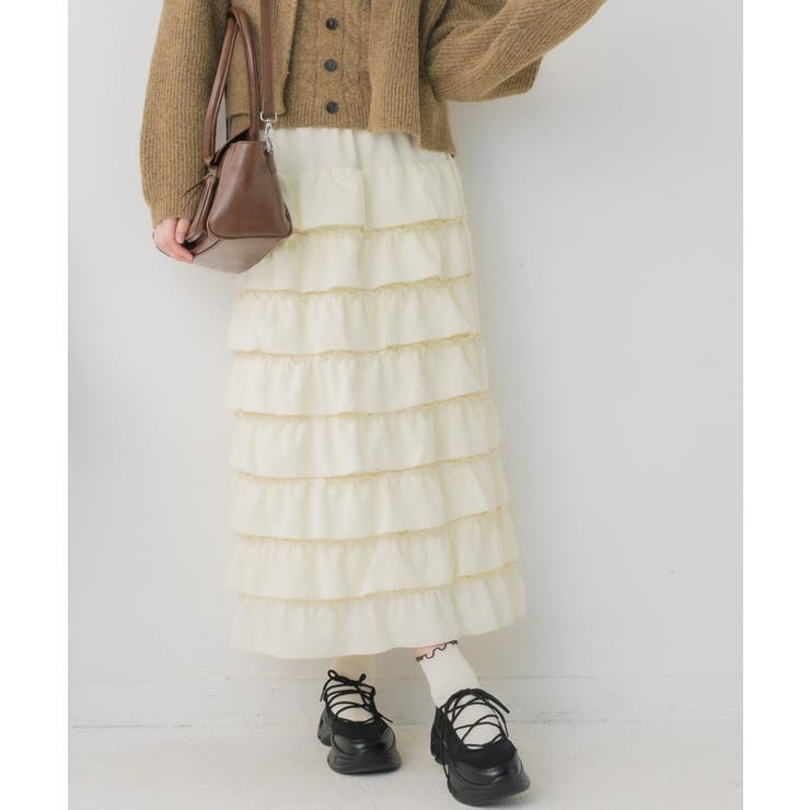 WHT4 | メニーフリルナローSK | RETRO GIRL