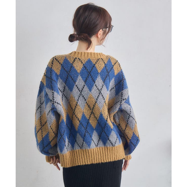 アーガイルニット | RETRO GIRL | 詳細画像22 