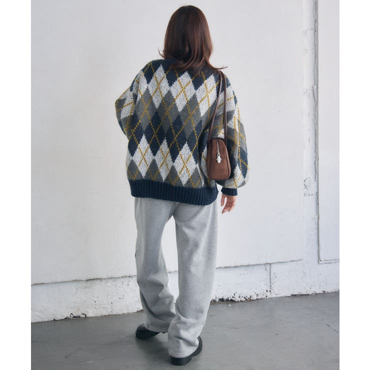 アーガイルニット | RETRO GIRL | 詳細画像28 