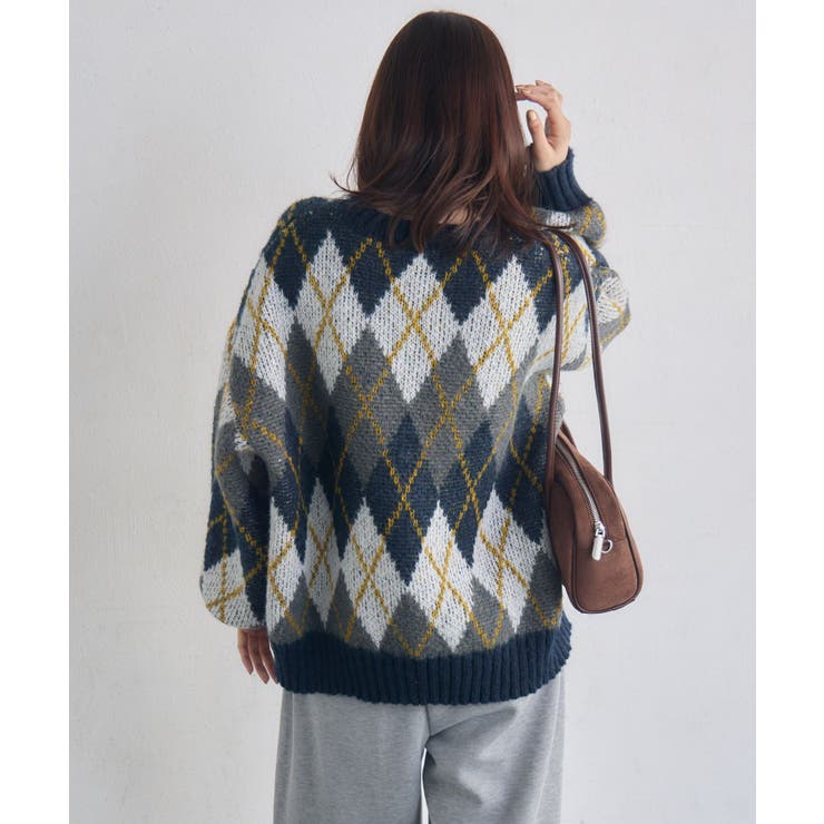 アーガイルニット | RETRO GIRL | 詳細画像33 