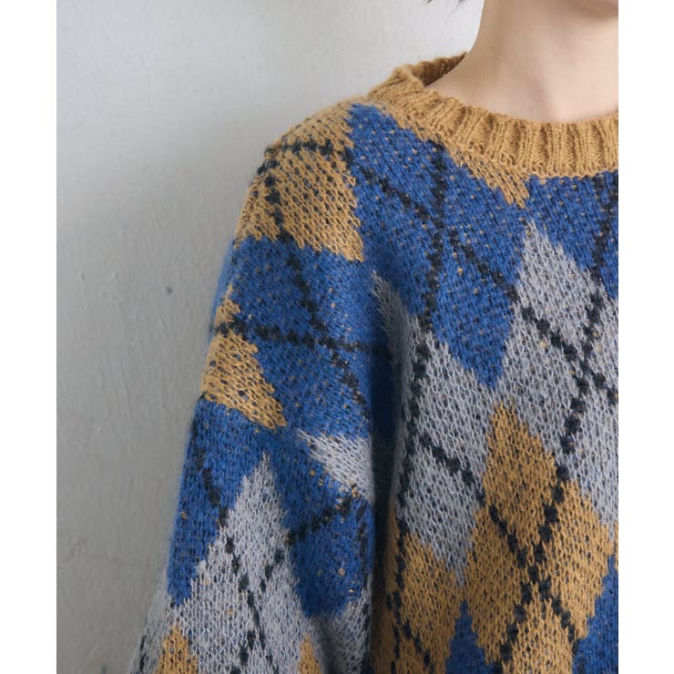 アーガイルニット | RETRO GIRL | 詳細画像36 