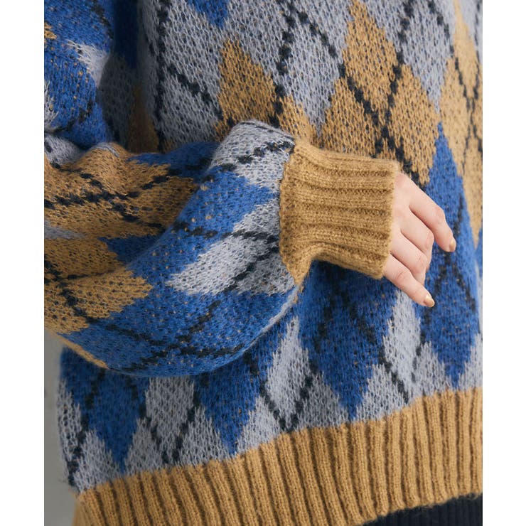 アーガイルニット | RETRO GIRL | 詳細画像37 