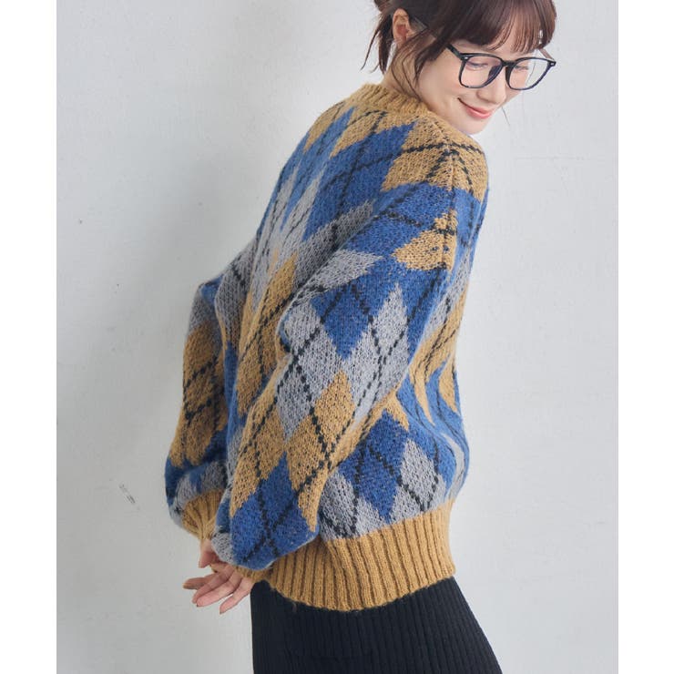 BEG0 | アーガイルニット | RETRO GIRL