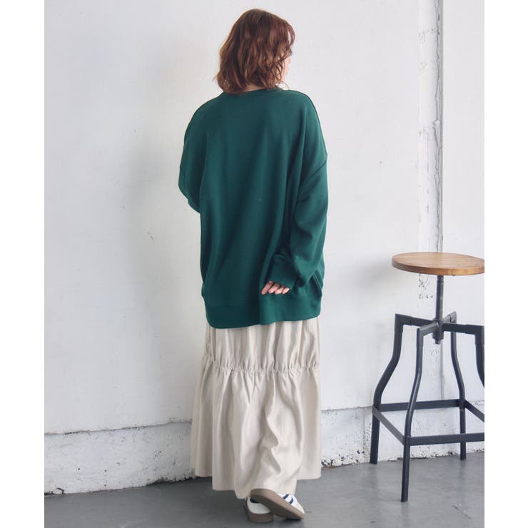 カレッジロゴトレーナー | RETRO GIRL | 詳細画像17 