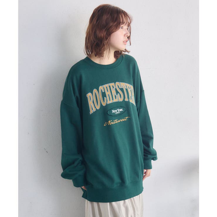 カレッジロゴトレーナー | RETRO GIRL | 詳細画像20 