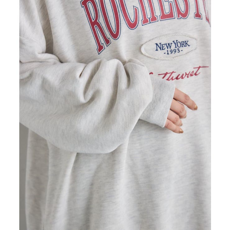 カレッジロゴトレーナー | RETRO GIRL | 詳細画像38 