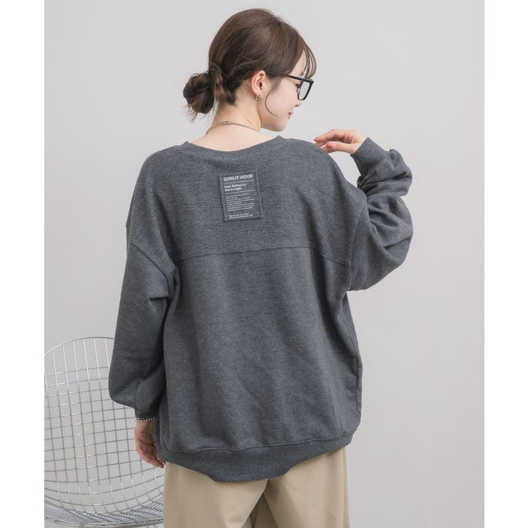 切替BIGトレーナー | RETRO GIRL | 詳細画像17 