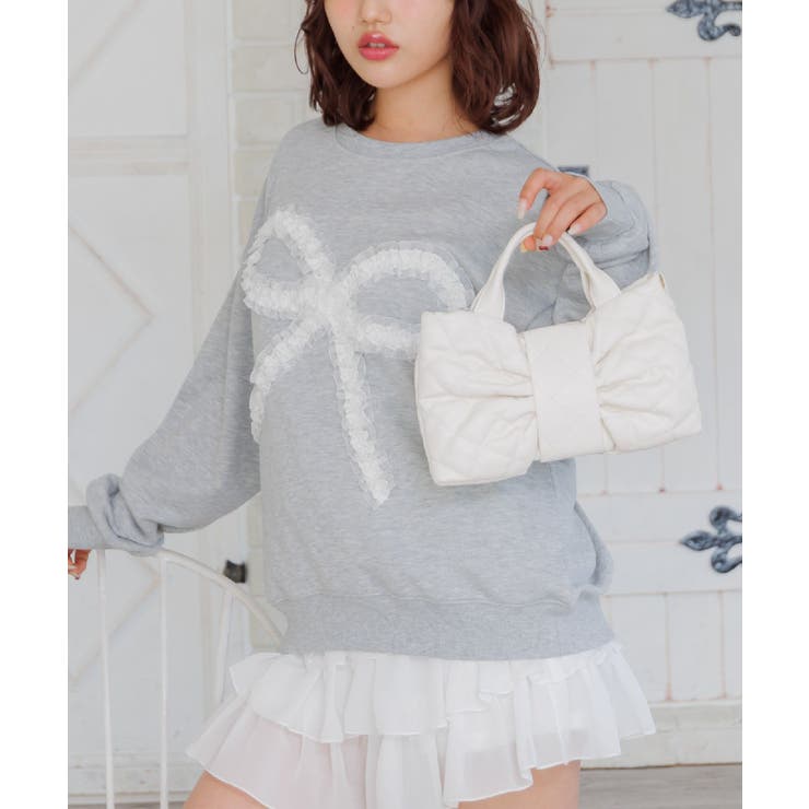 GRY1 | BIGリボントレーナー | RETRO GIRL