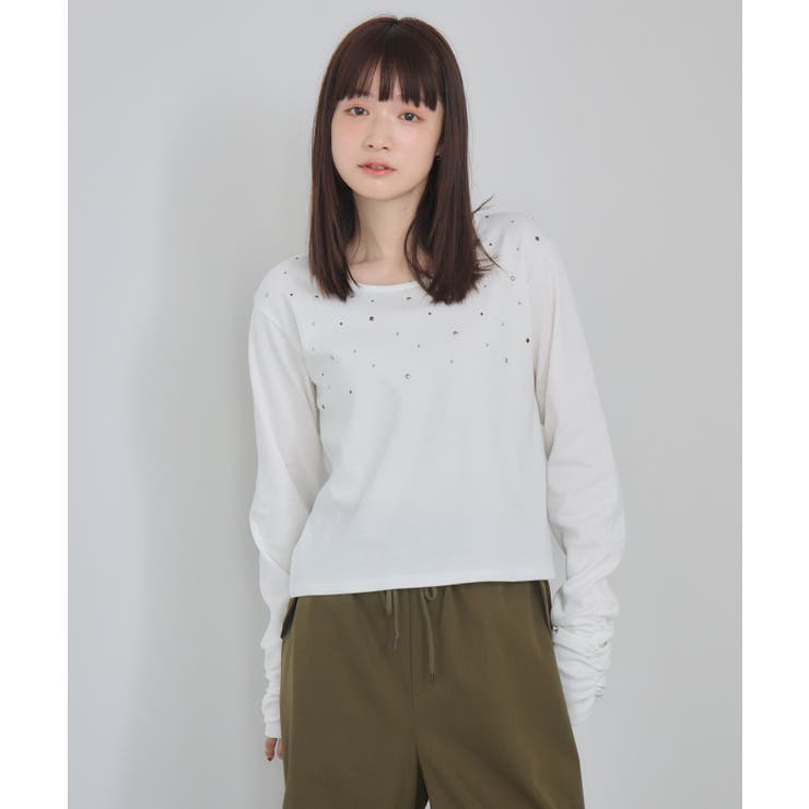 スタッズカットソー | RETRO GIRL | 詳細画像15 