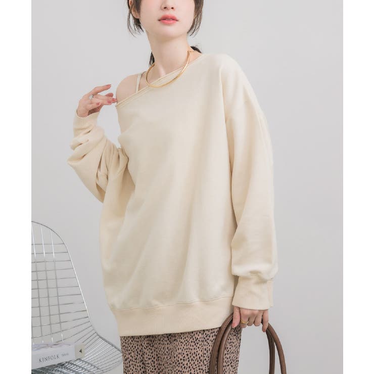 WHT4 | ワンショルスウェット | RETRO GIRL