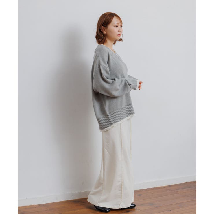 レイヤード風ニットPO | RETRO GIRL | 詳細画像20 