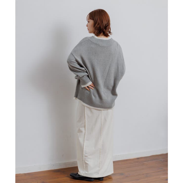 レイヤード風ニットPO | RETRO GIRL | 詳細画像21 