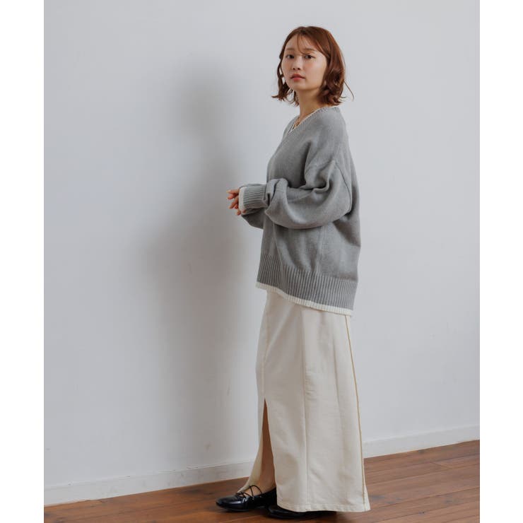 レイヤード風ニットPO | RETRO GIRL | 詳細画像22 