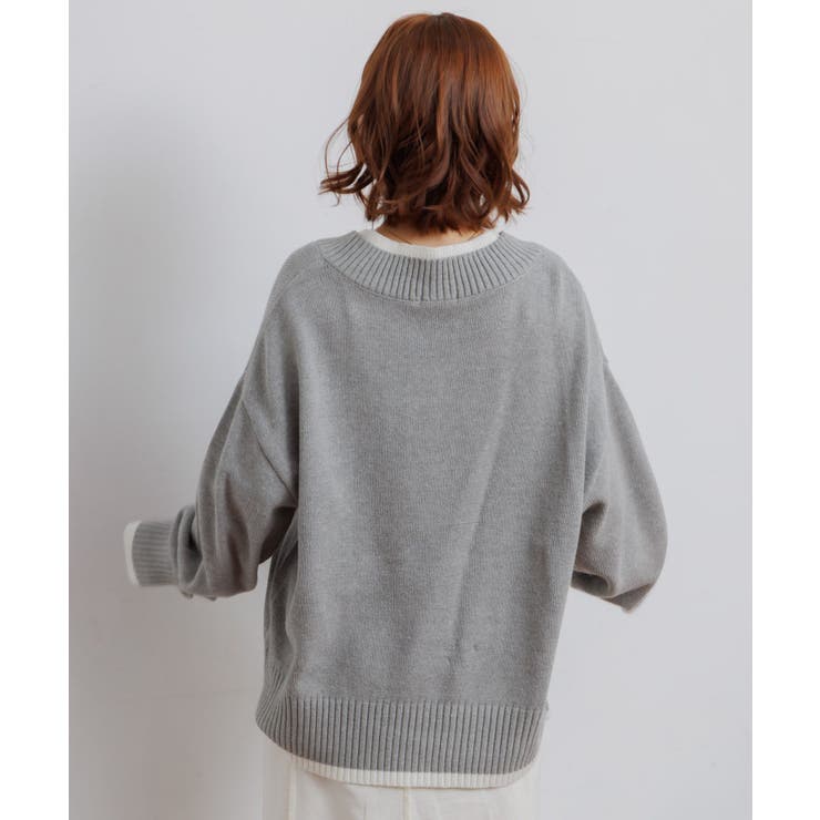 レイヤード風ニットPO | RETRO GIRL | 詳細画像28 