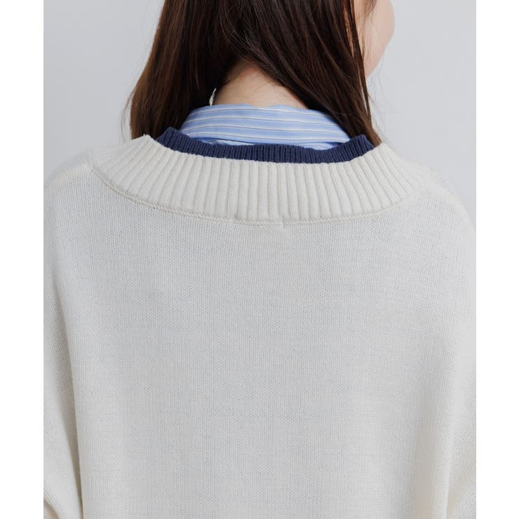 レイヤード風ニットPO | RETRO GIRL | 詳細画像32 