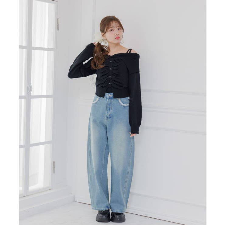 オフショルシャーリングNTPO | RETRO GIRL | 詳細画像2 