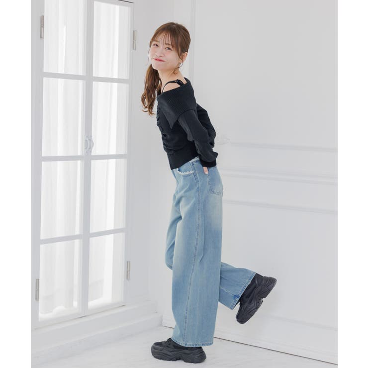 オフショルシャーリングNTPO | RETRO GIRL | 詳細画像5 