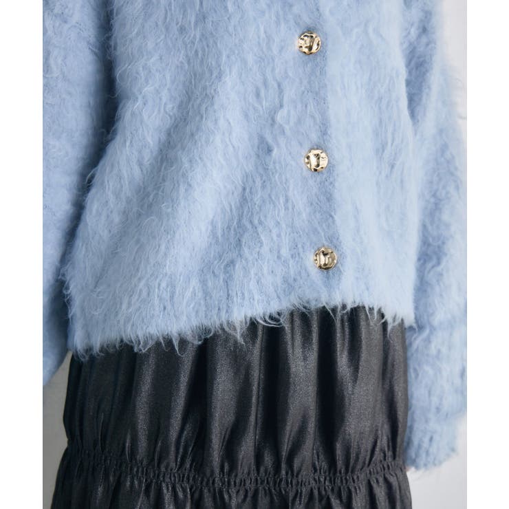 カール起毛ニットカーデ | RETRO GIRL | 詳細画像39 